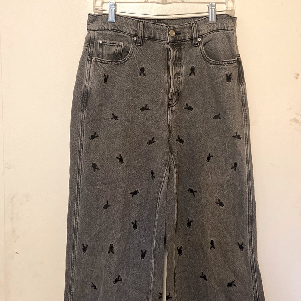 PacSun Playboy Wide Leg Jeans